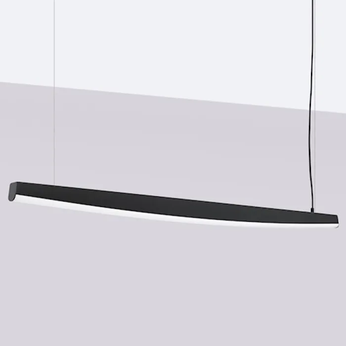 Lampa wisząca Jorun LED 150 cm czarna 3000K