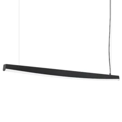 Lampa wisząca Jorun LED 150 cm czarna 3000K