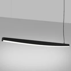 Lampa wisząca Jorun LED 150 cm czarna 4000K