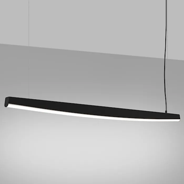 Lampa wisząca Jorun LED 150 cm czarna 4000K
