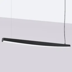 Lampa wisząca Jorun LED 150 cm czarna 4000K