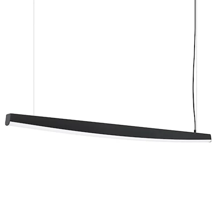 Lampa wisząca Jorun LED 150 cm czarna 4000K