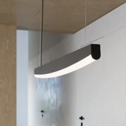 Lampa wisząca Jorun LED 150 cm czarna 4000K