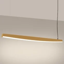 Lampa wisząca Jorun LED 150 cm złota 3000K