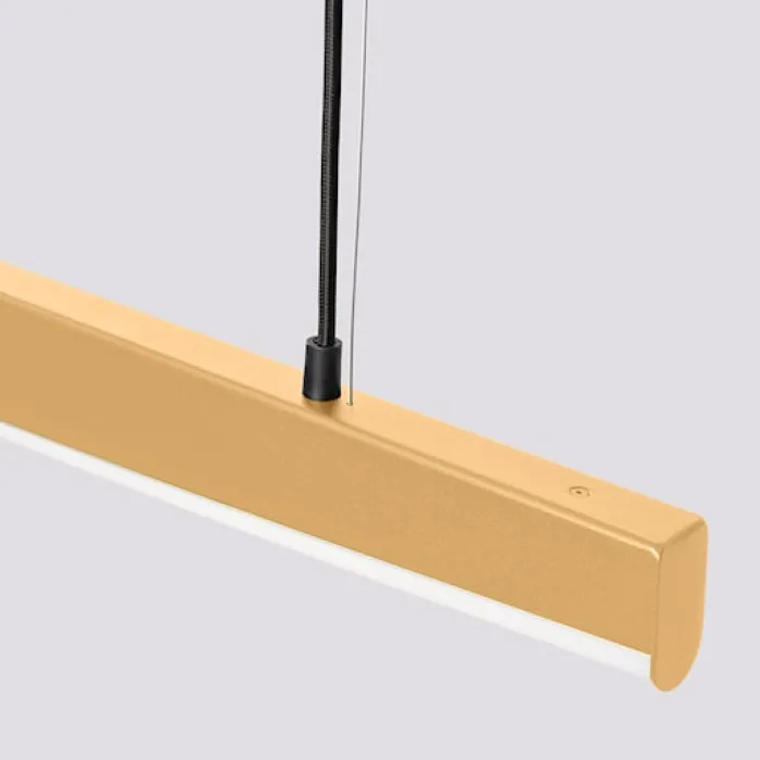 Lampa wisząca Jorun LED 150 cm złota 3000K
