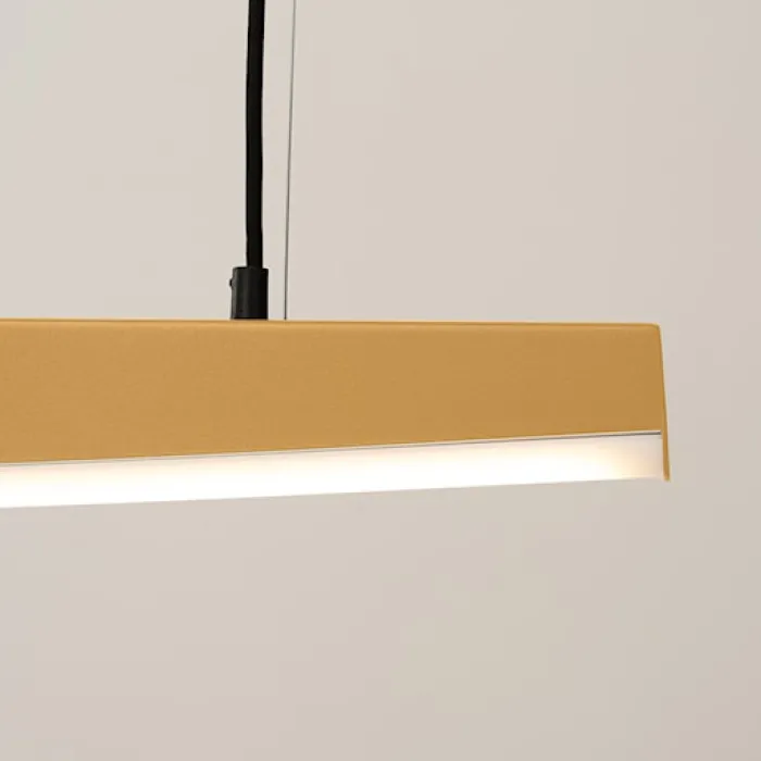 Lampa wisząca Jorun LED 150 cm złota 3000K