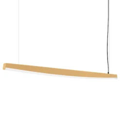 Lampa wisząca Jorun LED 150 cm złota 3000K