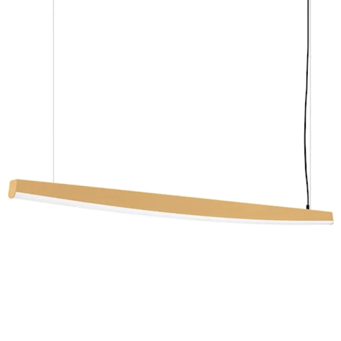 Lampa wisząca Jorun LED 150 cm złota 3000K