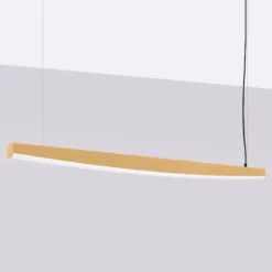 Lampa wisząca Jorun LED 150 cm złota 3000K