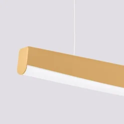 Lampa wisząca Jorun LED 150 cm złota 4000K