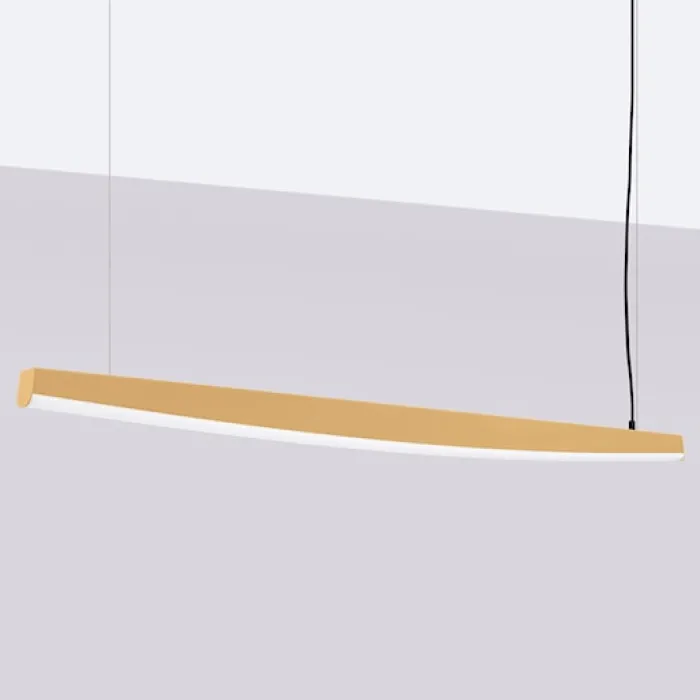 Lampa wisząca Jorun LED 150 cm złota 4000K