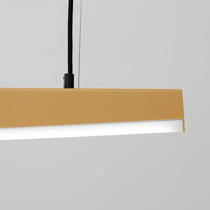 Lampa wisząca Jorun LED 150 cm złota 4000K