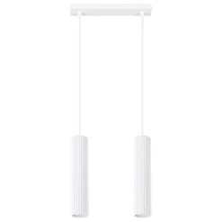 Lampa wisząca Karbon 2 biały