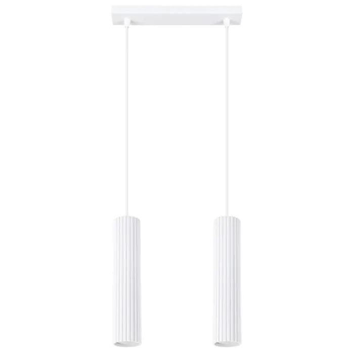 Lampa wisząca Karbon 2 biały