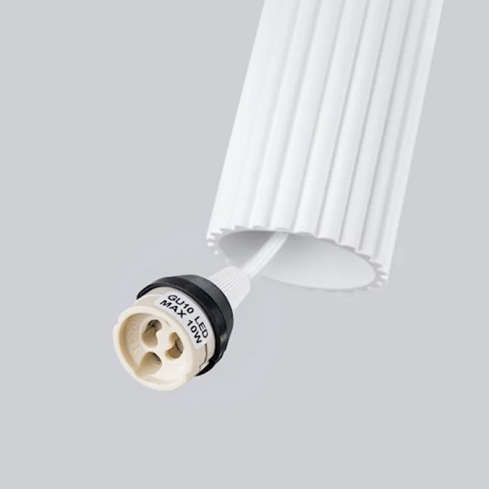 Lampa wisząca Karbon 2 biały