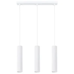 Lampa wisząca Karbon 3L biały