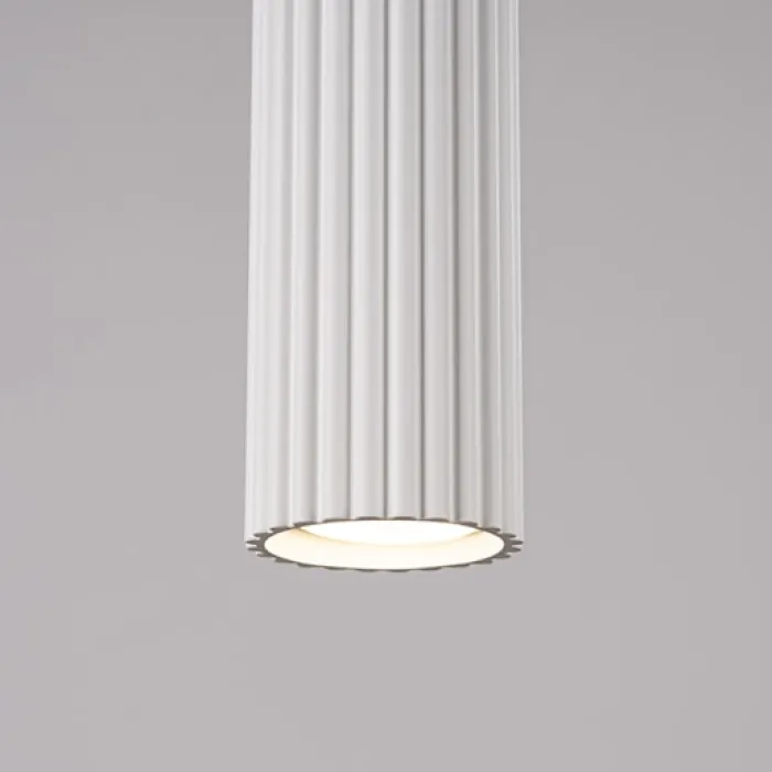 Lampa wisząca Karbon x1 biała
