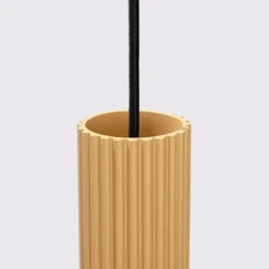 Lampa wisząca Karbon x1 złota