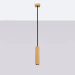 Lampa wisząca Karbon x1 złota