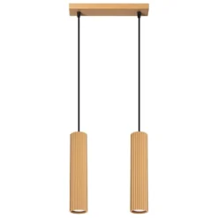Lampa wisząca Karbon 2 złota