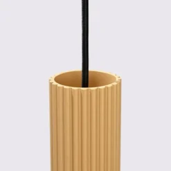 Lampa wisząca Karbon 2 złota