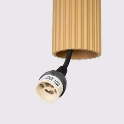Lampa wisząca Karbon 2 złota