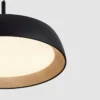 Lampa wisząca Kessov LED brązowo-czarna