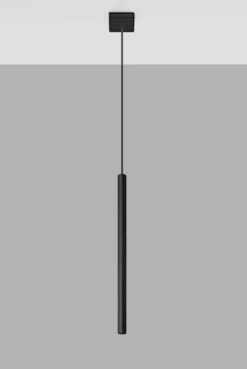 Lampa wisząca Lagga 8x8 cm x1 czarna