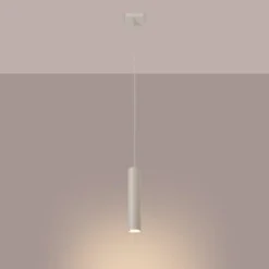 Lampa wisząca Lagos 1 beżowa