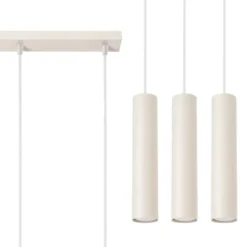 Lampa wisząca Lagos 3L beżowa