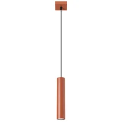 Lampa wisząca Lagos 1 ochra czerwona