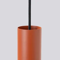 Lampa wisząca Lagos 3P ochra czerwona