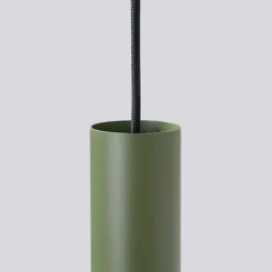 Lampa wisząca Lagos 2 zielona oliwka