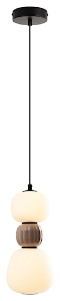 Lampa Wisząca LED Modern x2 brązowa
