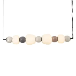 Lampa Wisząca LED Modern x4 brązowa