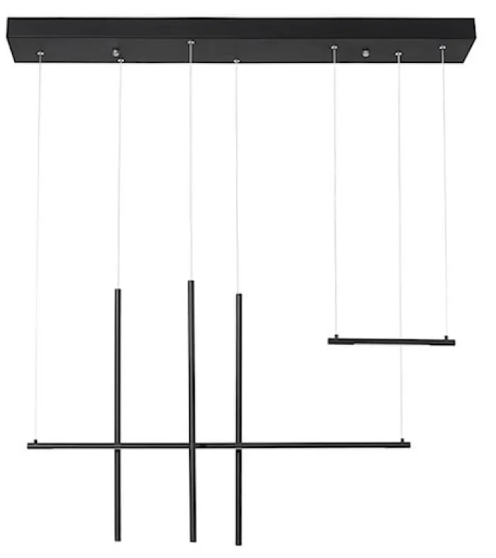 Lampa wisząca Lemmod LED czarna