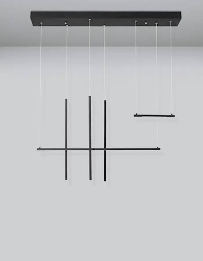 Lampa wisząca Lemmod LED czarna