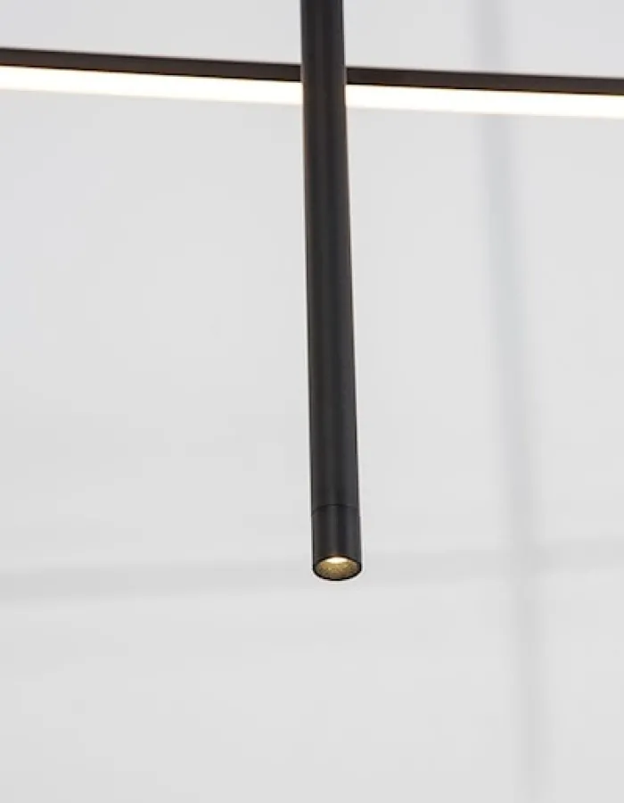 Lampa wisząca Lemmod LED czarna
