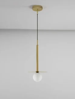 Lampa wisząca Letarian złota