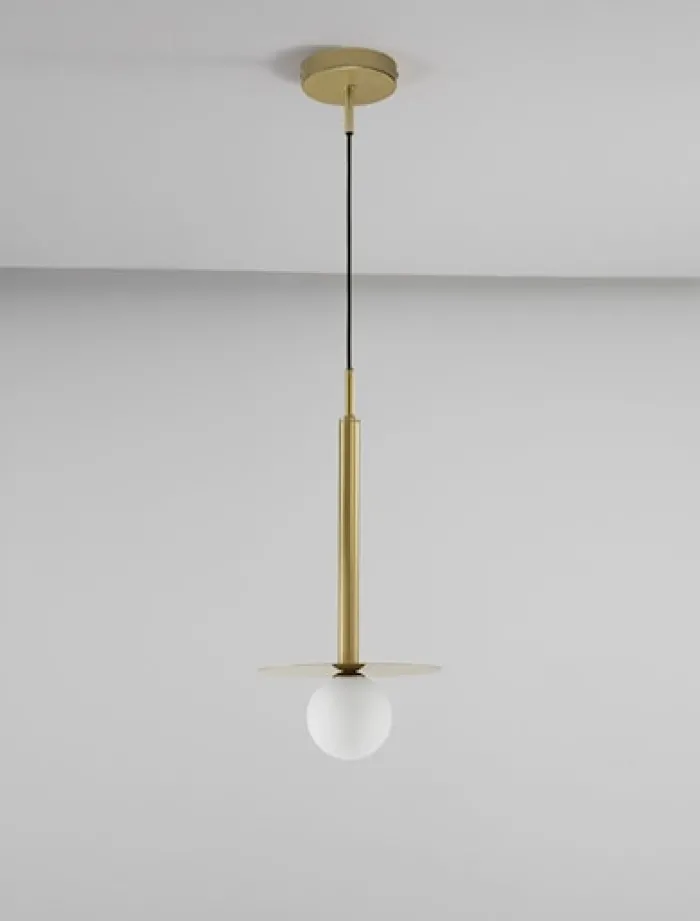 Lampa wisząca Letarian złota