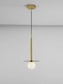 Lampa wisząca Letarian złota