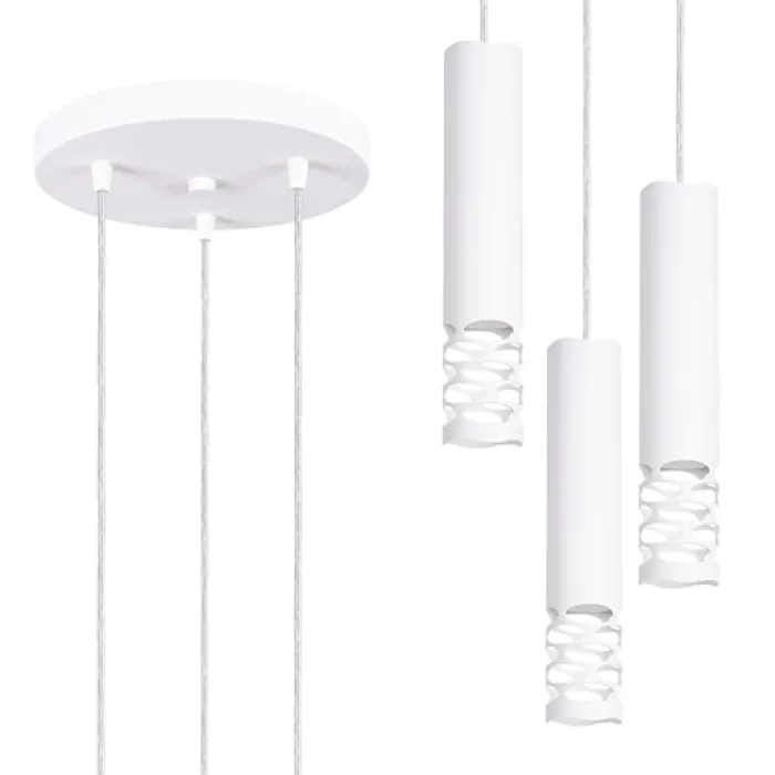 Lampa wisząca Liro 3P biały