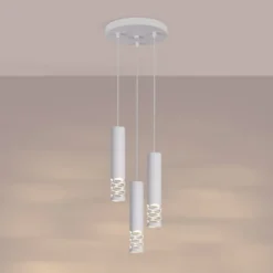 Lampa wisząca Liro 3P biały