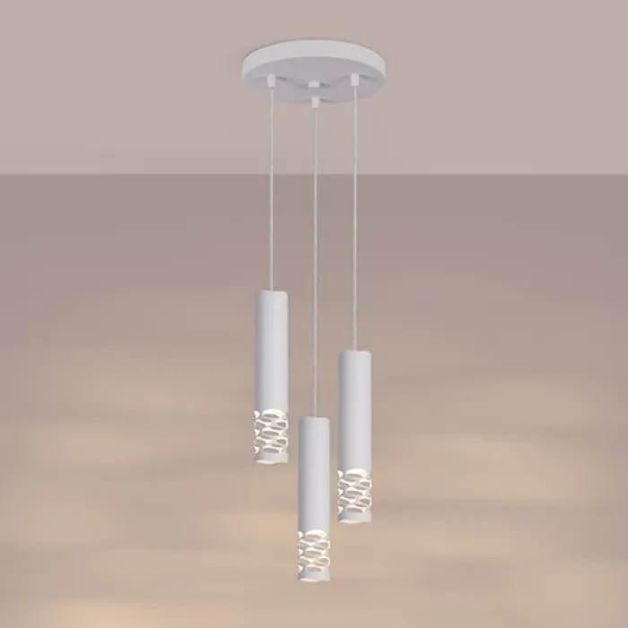 Lampa wisząca Liro 3P biały