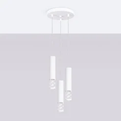 Lampa wisząca Liro 3P biały