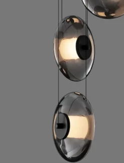 Lampa wisząca Lynoll LED x5 czarna