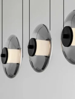 Lampa wisząca Lynoll LED x3 czarna