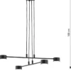 Lampa wisząca Moddus czarna x4