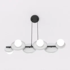 Lampa wisząca Model x6 ciepły szary