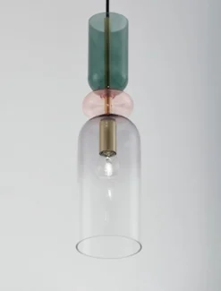 Lampa wisząca Nouvede 11 cm wielokolorowa